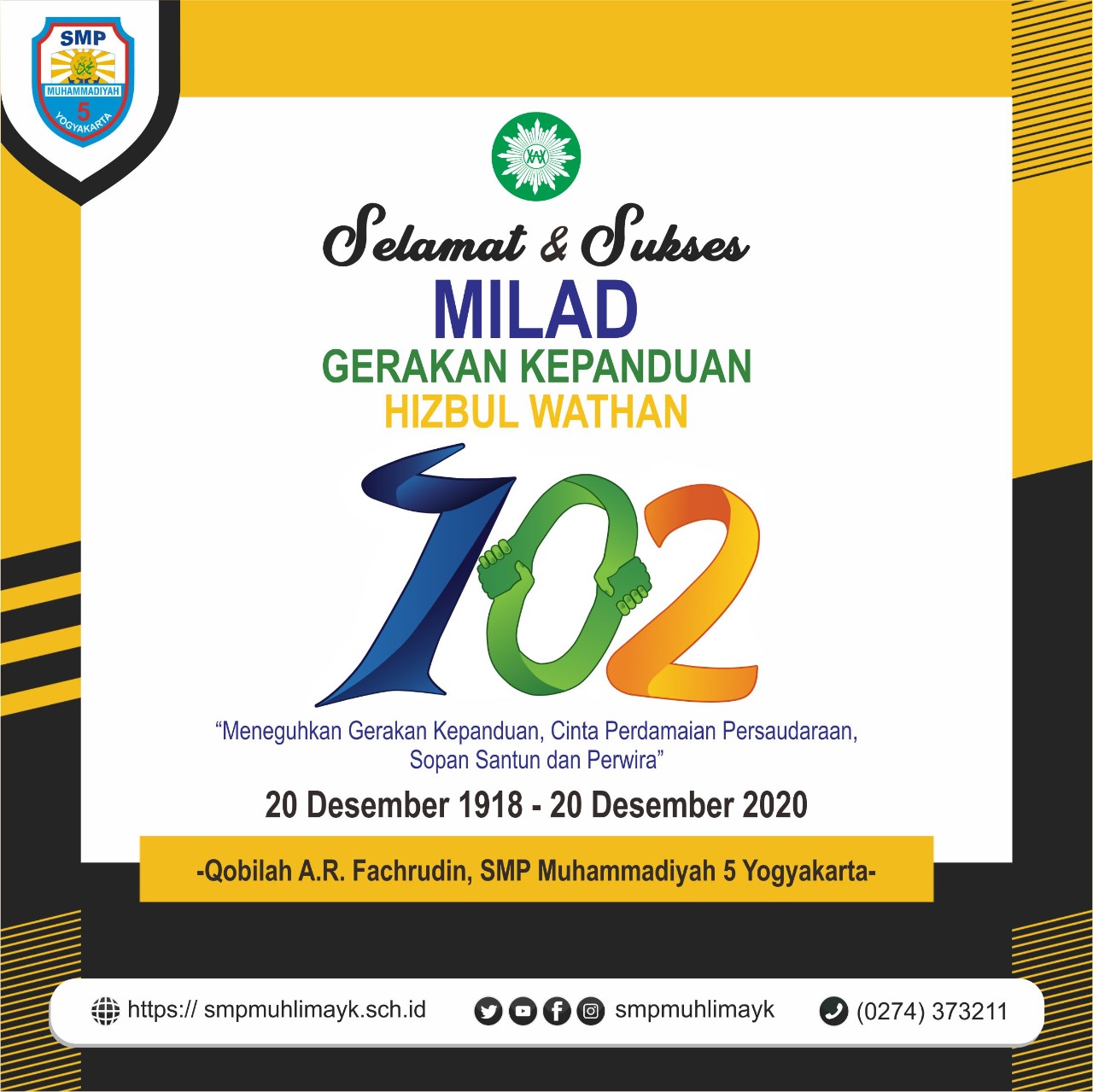 MILAD GERAKAN KEPANDUAN HIZBUL WATHAN Ke-102 MILAD GERAKAN KEPANDUAN HIZBUL WATHAN Ke-102