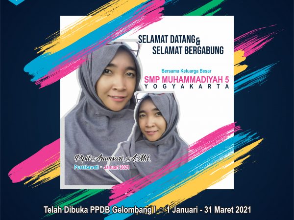 Selamat datang dan Selamat Bergabung Pipit Arumsari, A.Md.