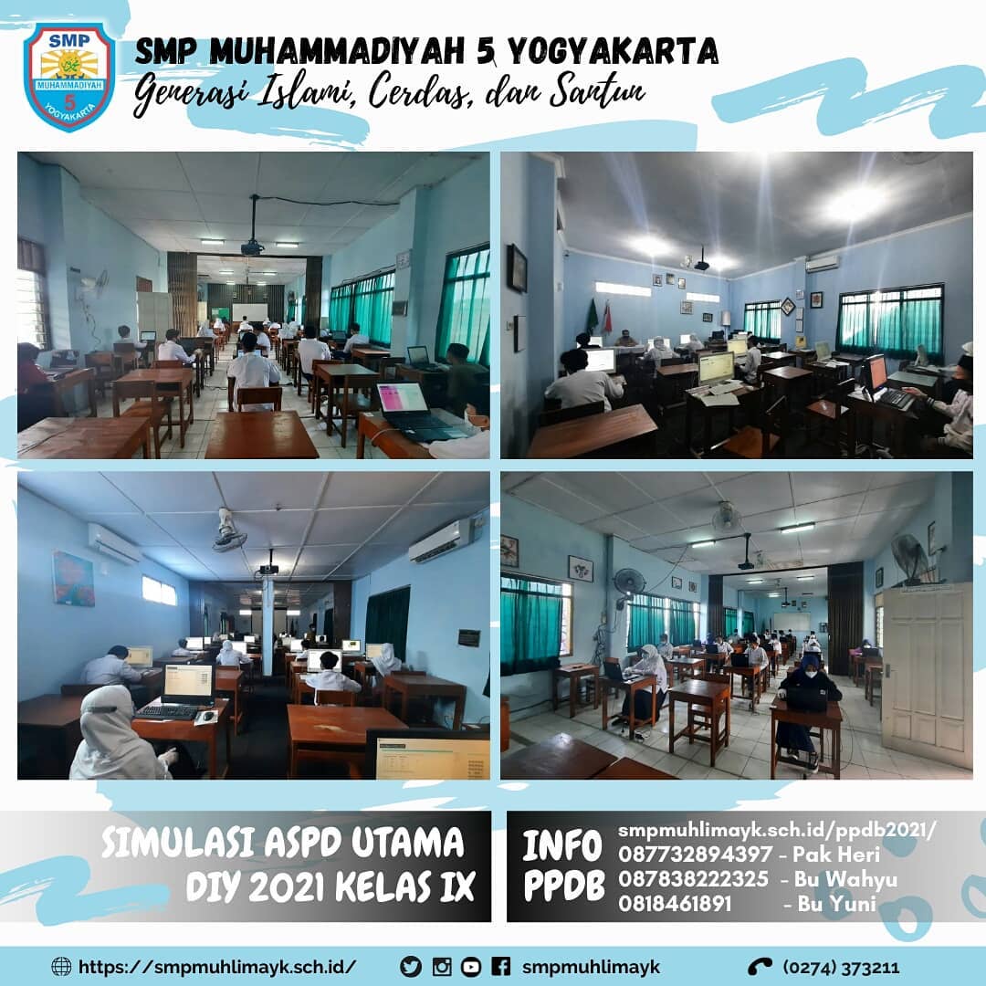 SIMULASI ASPD UTAMA DIY KELAS IX 2020/2021