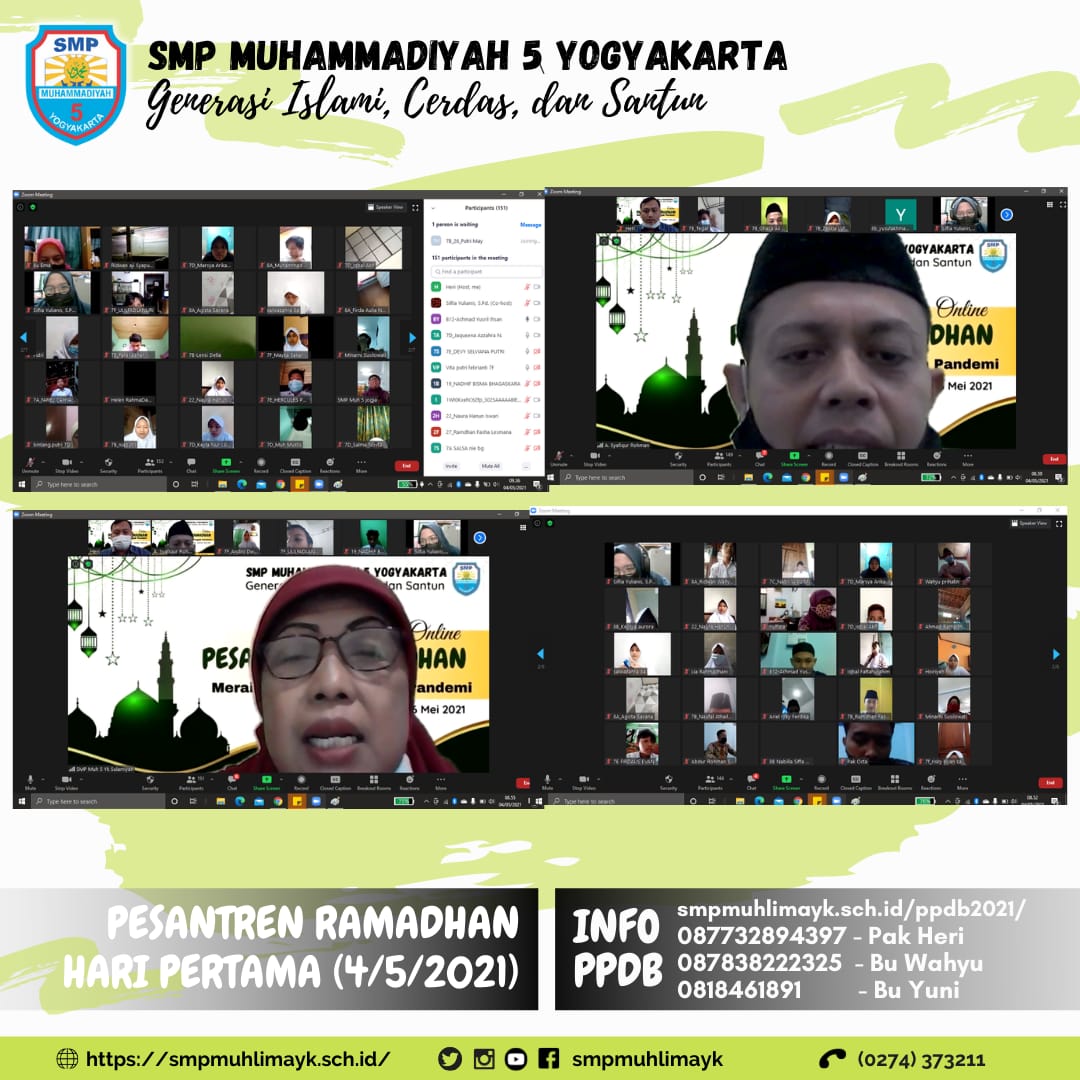 Keseruan Pesantren Ramadhan Hari Pertama