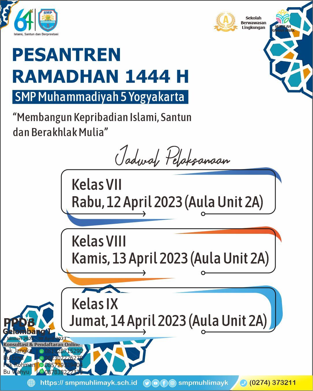 PESANTREN RAMADHAN 1444 H