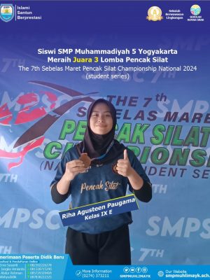 Juara 3, Lomba Pencak Silat The 7th Sebelas Maret Puncak Silat Championship National 2024 (student series)