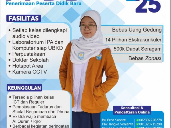 PPDB SMP MUHAMMADIYAH 5 YOGYAKARTA TAHUN PELAJARAN 2024/2025