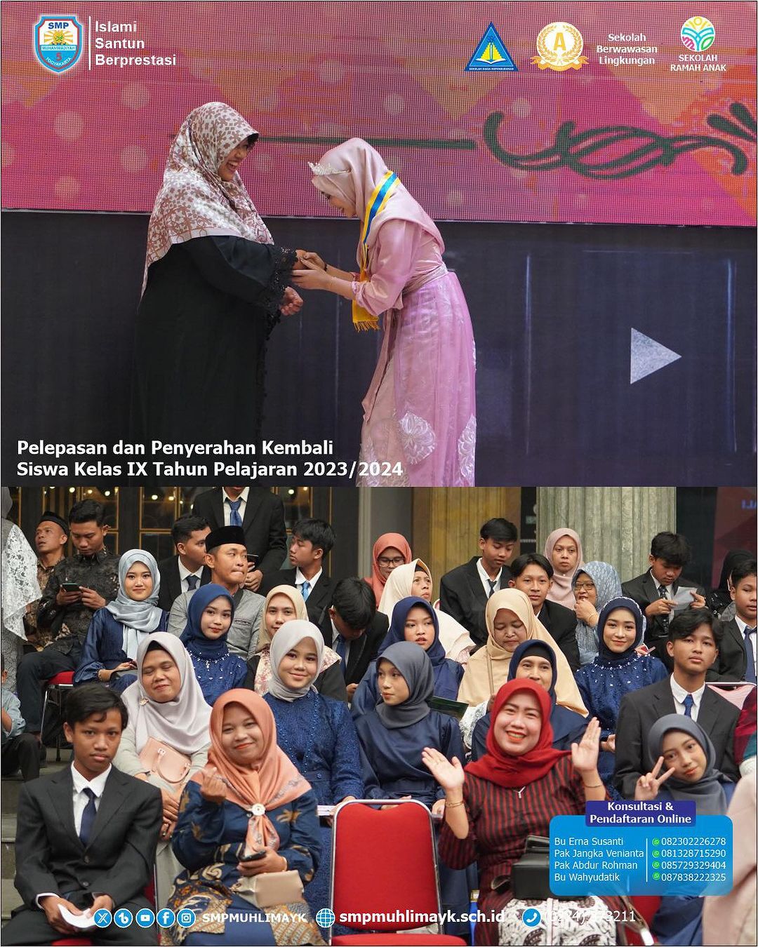 Perpisahan dan Pelepasan Peserta Didik Kelas IX 2023/2024