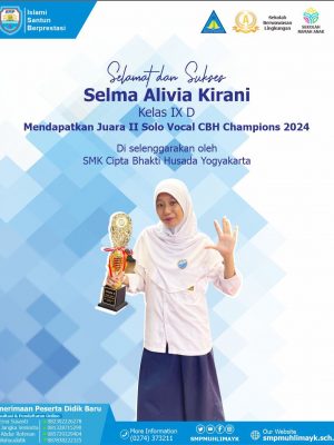 Juara 2, Solo Vocal CBH Champions 2024