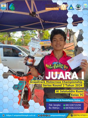 Juara 1 Grasstrack Motocroos Championship Series Round 2 Tahun 2024 Juara 1 Grasstrack Motocroos Championship Series Round 2 Tahun 2024