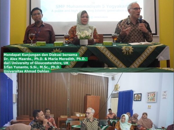 Kunjungan dan Diskusi bersama UAD dan Univesity of Gloucestershire, UK