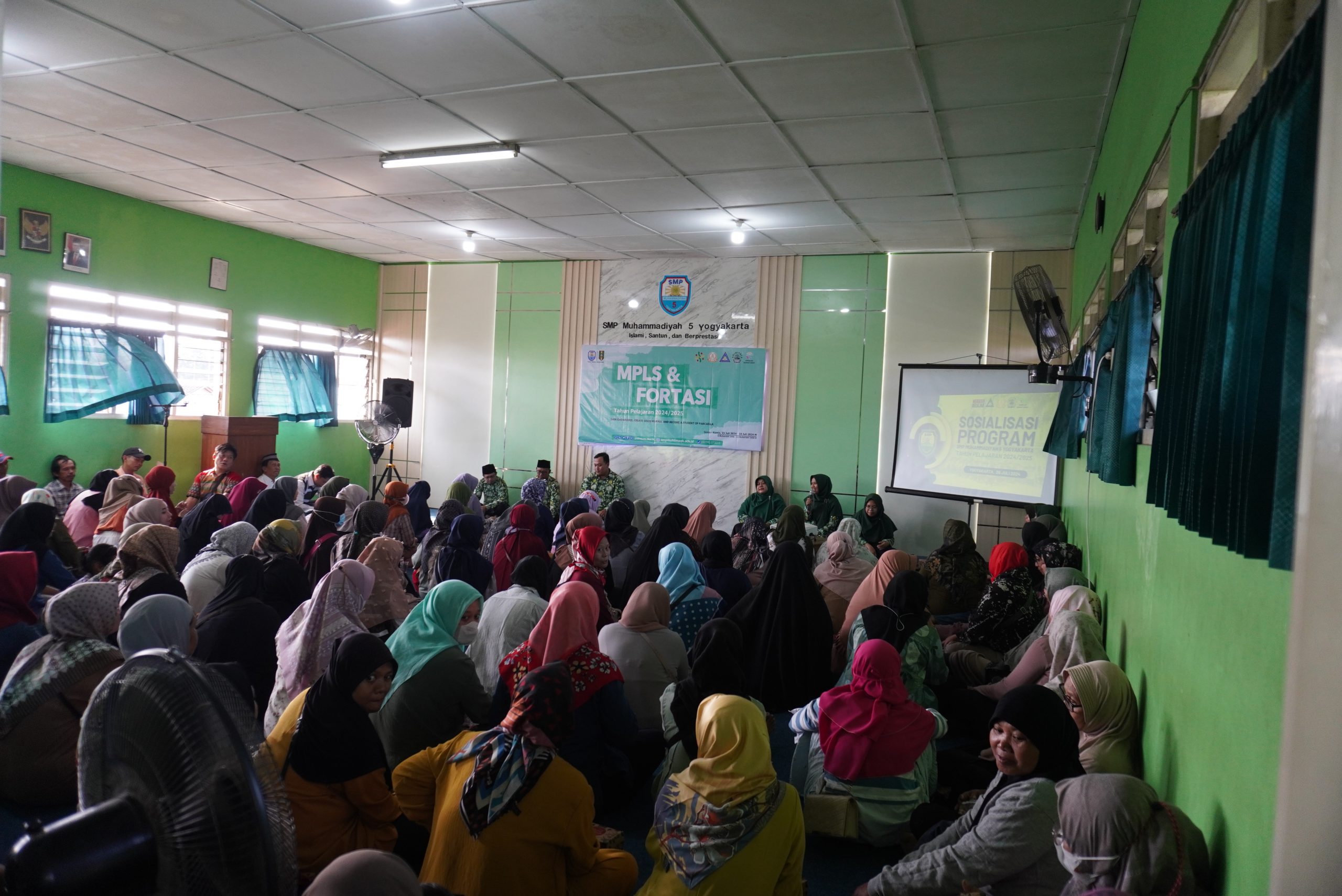 Pertemuan Orang Tua/Wali Siswa kelas 7,8 dan 9 SMP Muhammadiyah 5 Yogyakarta