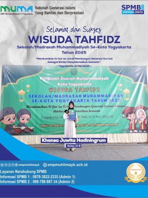 Wisuda Tahfidz Sekolah/Madrasah Muhammadiyah Se-Kota Yogyakarta Wisuda Tahfidz Sekolah/Madrasah Muhammadiyah Se-Kota Yogyakarta