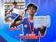 Juara dalam Kejurda Eksibisi Porda Muathai DIY Kelas Berat Badan 51 kg