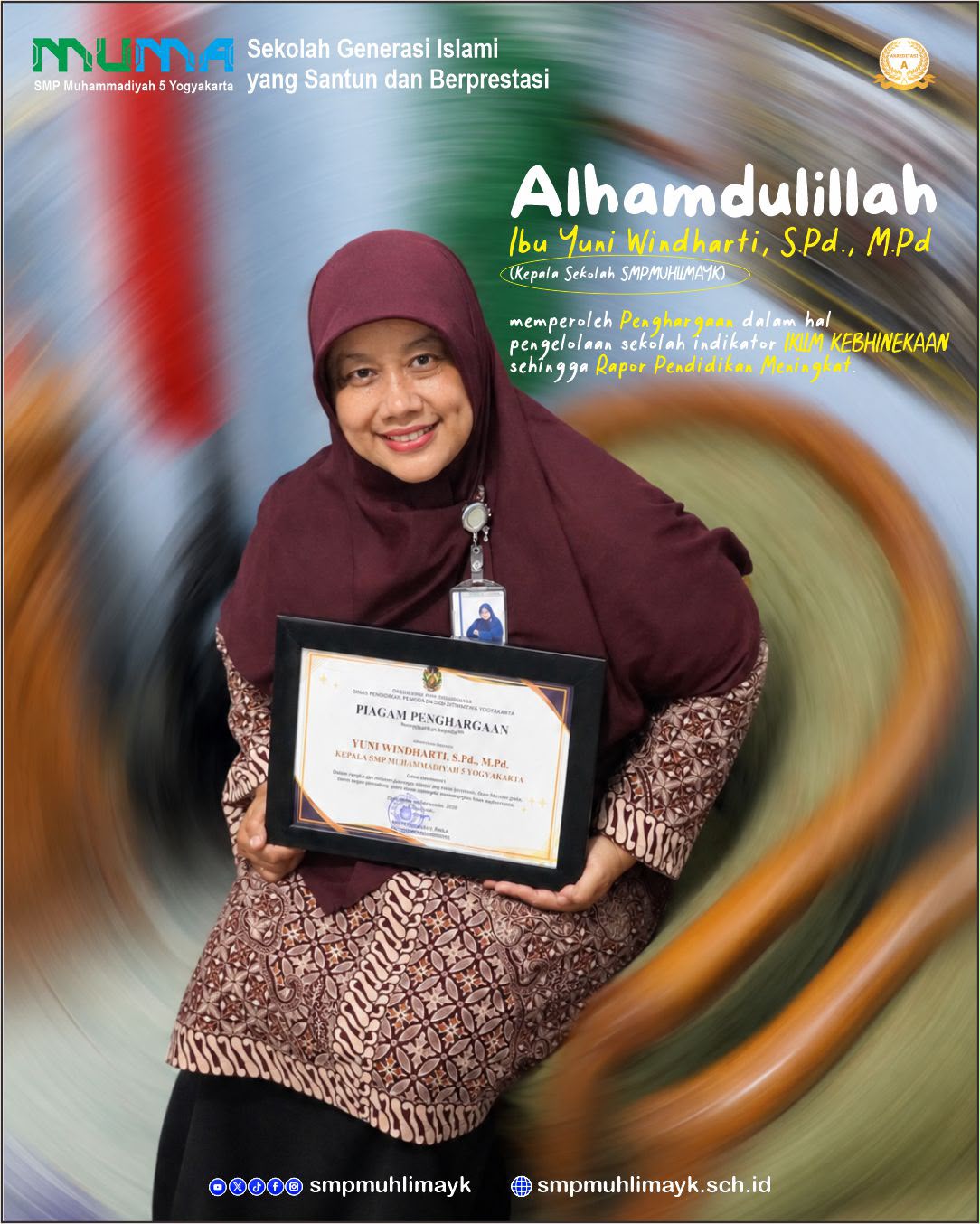 Penghargaan Pengelolaan Sekolah Iklim Kebhinekaan